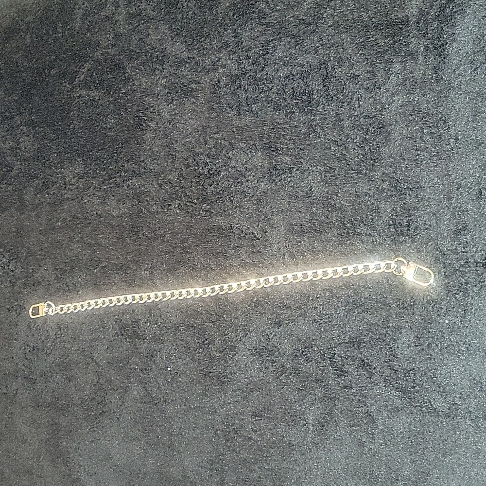 Unbranded silver tone Flat Chain-16"